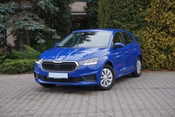 Skoda Fabia IV 1.0 MPI 80KM 2022 Skoda Fabia Salon PL LPG Klima Ogr. predkosci ISOFIX Lane Assist FV23