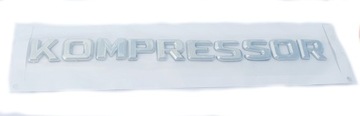 ЭМБЛЕМА MERCEDES KOMPRESSOR НАДПИСЬ НАКЛЕЙКА ЛОГОТИП