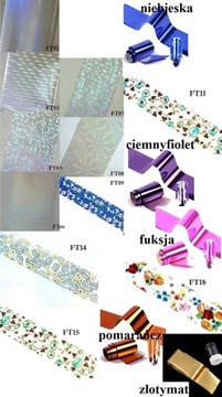 srebrna FOLIA TRANSFEROWA do odcisku 1,5 m folie