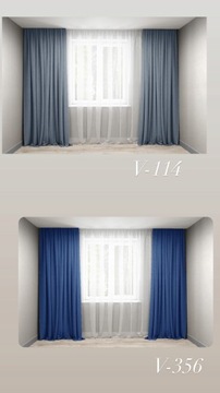 Готовая штора Велюр ЭФЕ на ленте под заказ.