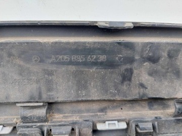 MERCEDES C KLASA W205 C43 AMG DYFUZOR DOKŁADKA TYŁ