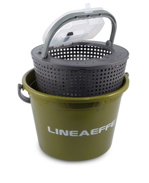 WIADRO SADZYK NA ŻYWCE 18 LITRÓW LINEAEFFE ZIELONY