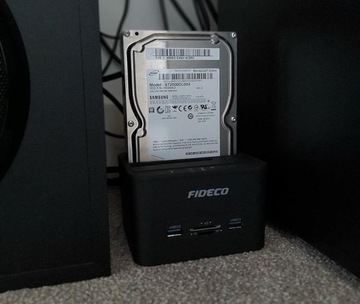 ДОК-СТАНЦИЯ ДЛЯ SATA HDD SSD 2 x 18 ТБ