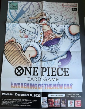 One Piece Card Game - Awakening of the New Era Poster - New Store Exclusive