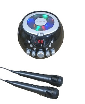 auna 10029920 Детское караоке-радио со светодиодной подсветкой