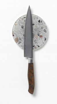 KOŁO MAGNETYCZNE SZKŁO Z MAGNESEM CZARNE NAGA