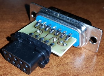 Pegasus adapter joystick pistolet 15->9pin