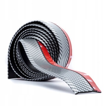 CARBON DOKŁADKA GUMOWA DO ZDERZAKA 2.5M CARBONOWA