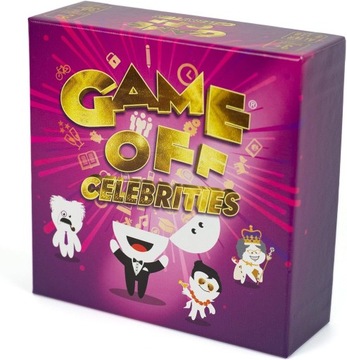 GAME OFF Celebrities - gra dla dzieci i dorosłych, od 8+ lat, j. niemiecki