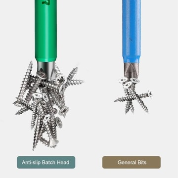 Набор сверл для отверток GREENER, противоскользящая портативная отвертка «сделай сам», высокая