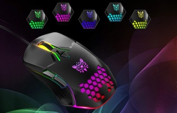 ONIKUMA CW902 ПРОВОДНАЯ ИГРОВАЯ МЫШЬ С RGB ПОДСВЕТКОЙ 1,5 М