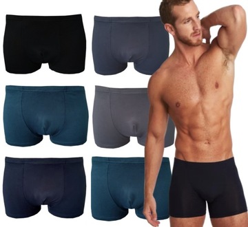 Трусики-боксеры мужские из бамбука, размер XL