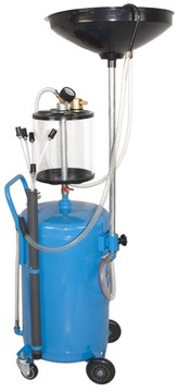 KZW-80 Zlewarko Wysysarka Odsysarka Zlewarka Oleju 80l mobilna Kupczyk