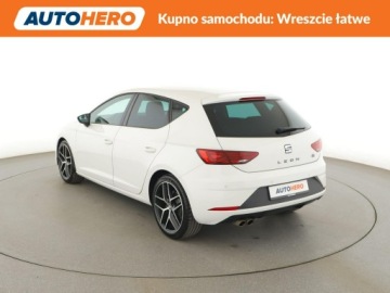 Seat Leon III Hatchback Facelifting 1.5 EcoTSI 150KM 2018 Seat Leon dsg virtual navi FR pdc auto klima led, zdjęcie 3