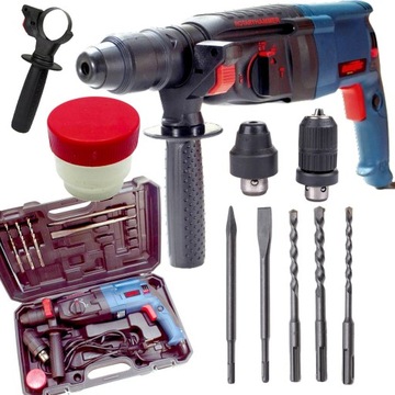 DRILL HAMMER DRILL PERFORMANCE HAMMER 2600W МОЩНЫЙ НАБОР SDS+ СМАЗКА ДЛЯ КОРПУСА