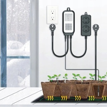 Розетка WiFi Регулятор температуры в теплице