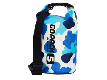 Worek żeglarski Aquarius GoPack 5L camo niebieski