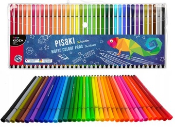 KIDEA FLAMASTRY MAZAKI PISAKI 36 kolorów