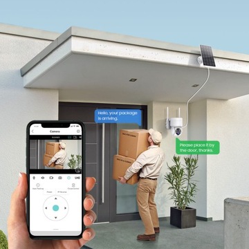 СОЛНЕЧНАЯ IP НАРУЖНАЯ PTZ-КАМЕРА WIFI 4MP