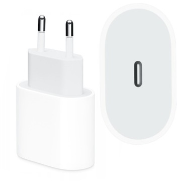 ŁADOWARKA SIECIOWA APPLE MHJE3ZM/A USB TYP C 20W BIAŁA