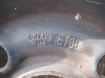 4× DISK OCELOVÝ OPEL OE 6.0" X 15" 4X100
