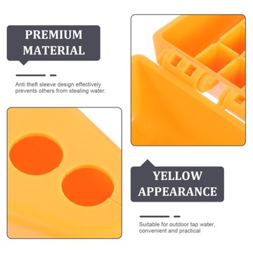 Замок для смесителя от кражи. Замок для защиты от детей для использования на открытом воздухе.