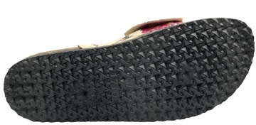 ПРОФИЛИРОВАННЫЕ ТАПОЧКИ С ПРОБКОЙ И БАНТОМ, КОМФОРТНЫЕ 38