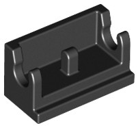 LEGO Zawias 1x2 Czarny 393726 3937