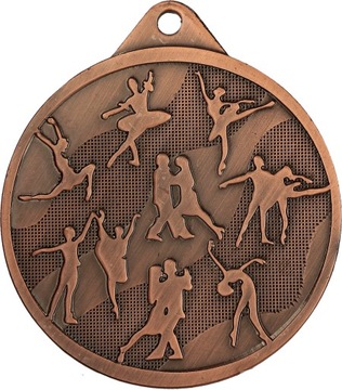 танцевальная медаль, 50 мм + лента, отличная цена!!!