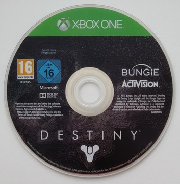 DESTINY - XBOX ONE