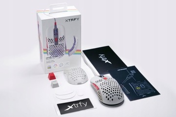 Проводная игровая мышь Xtrfy M42 RGB, белая