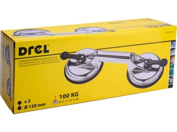 РУЧКА НА ПРИСОСЕ ДЛЯ ОКОН ДЛЯ ПЛИТКИ ДЛЯ СТЕКЛА АЛЮМИНИЕВАЯ Двойная 100КГ