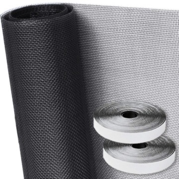 Москитная сетка на окно КОМПЛЕКТ жесткая сетка + липучка 140х160 см - ЦВЕТА