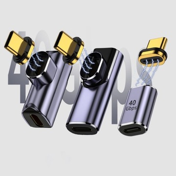 Зарядное многофункциональное устройство PD 100 Вт, 40 Гбит/с, 8K, выходной центр передачи данных, изогнутый