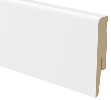 Listwa Przypodłogowa Biała 8cm - 80mm MDF cokół