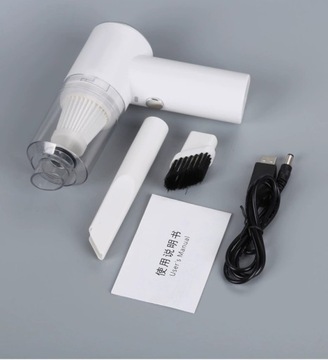 Ручной автомобильный пылесос с абсорбером для автомобиля и бытовой техники