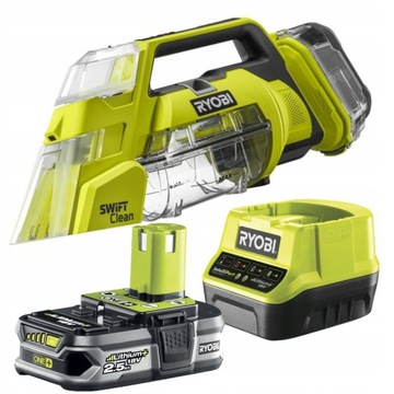 RYOBI RDC18-0 МОЮЩИЙ ПЫЛЕСОС 18В АККУМУЛЯТОР +2,5Ач ОДИН+ 18В 480 л/мин
