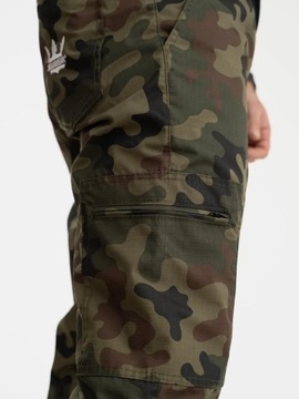 БРЮКИ-КАРГО JOGGER Jigga Wear Cargo Ripstop CAMO CAMO L