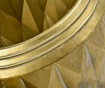 ЗОЛОТОЙ МЕТАЛЛИЧЕСКИЙ ЦВЕТОЧНЫЙ ГОРШОК ДЛЯ АЛМАЗНЫХ ЦВЕТОВ S