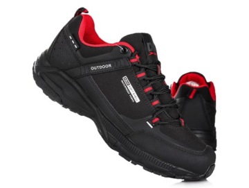 Трекинговые туфли DK Predator 1096 BLK RED D