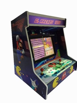 Автомат 10 тысяч Аркады 24 дюйма ОТЛИЧНАЯ ЦЕНА Mario Bros. Pac Man