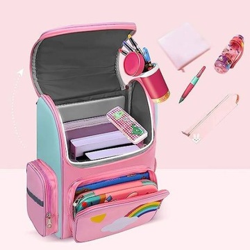 ШКОЛЬНЫЙ РЮКЗАК «ЕДИНОРОГ» НАБОР «ШКОЛЬНЫЙ ЧЕХОЛ»