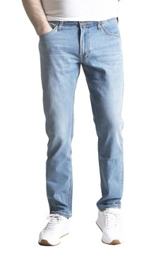 LEE DAREN proste spodnie jeans straight ZIP FLY W36 L32