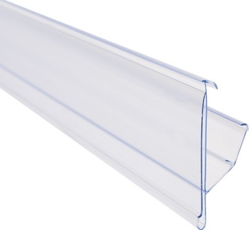 LS ЦЕННИК ДЛЯ МАГАЗИНСКИХ СТЕЛЛАЖЕЙ 125 СМ H-39 L-1238 MM – 10 ШТ.