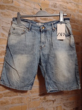 (38/M) ZARA/Dżinsowe Szorty, spodenki, jeansy
