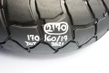 ШИНА MICHELIN ANAKEE ADVENTURE 170/60/17 DOT3821