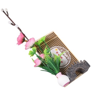 Оформление кухни искусственными растениями Искусственный цветочный декор