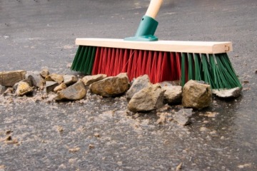 УЛИЧНАЯ МЕТЛА ЩЕТКА ДЛЯ ПОДМЕТАНИЯ 80 СМ ПРОЧНАЯ