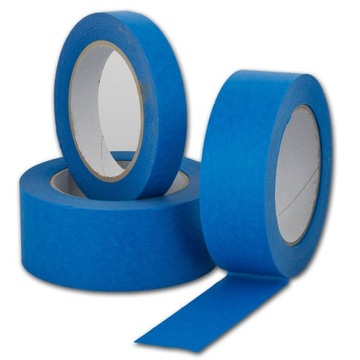 MOCNA PAPIEROWA Taśma malarska niebieska 19mm /50m