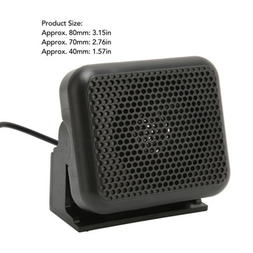 Автомобильный внешний радиодинамик, динамик связи 3,5 мм d